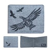 Soaring Eagle – Crosshatch Wallet by Corey Bulpitt